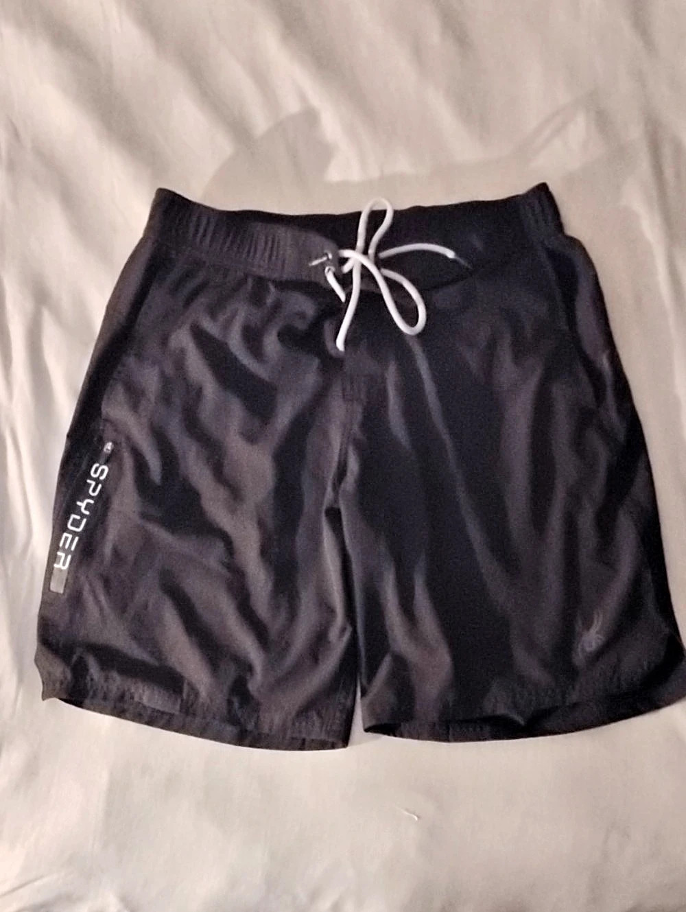 Spyder Black Swim Trunks Size M EUC